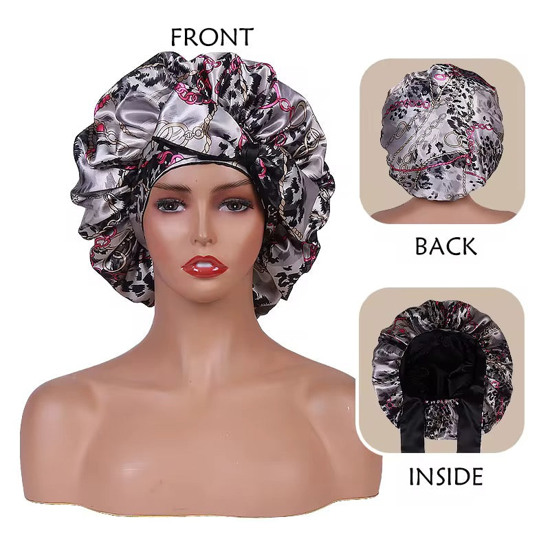 Satin Adjustable Bonnet