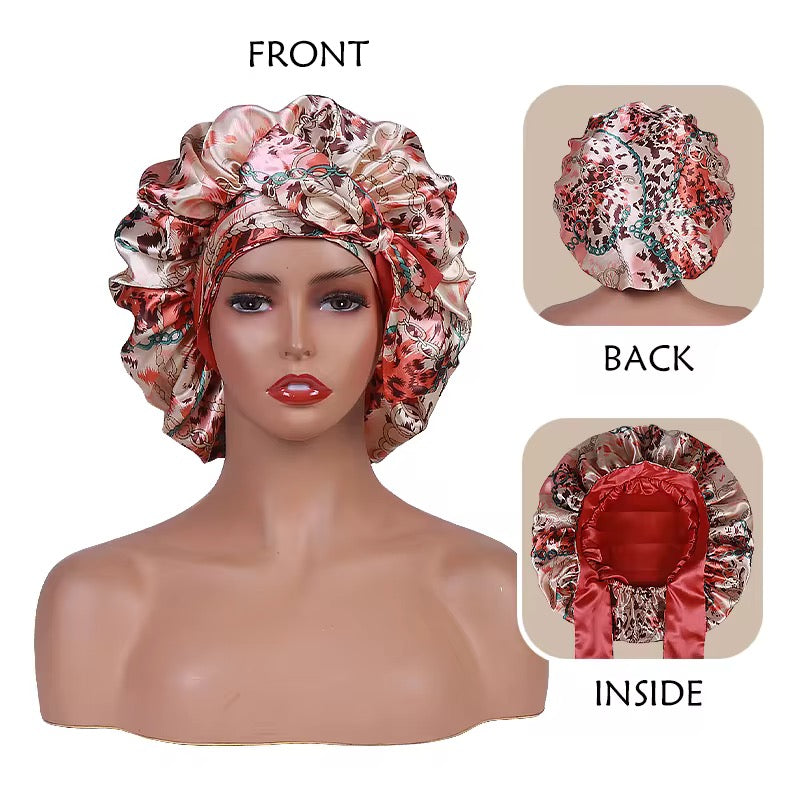 Satin Adjustable Bonnet